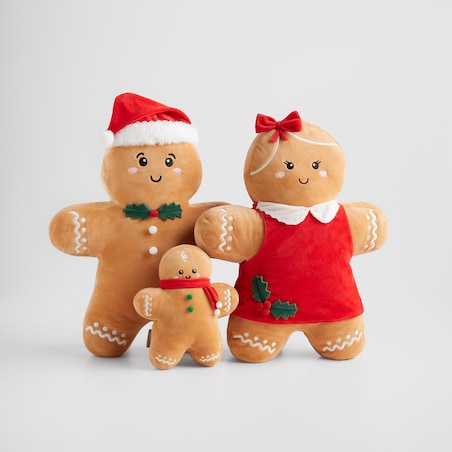 Przytulanka Gingerbu z motywem piernika