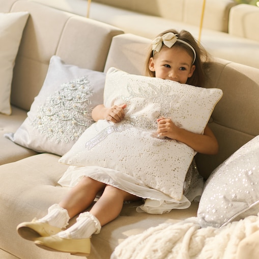 Poszewka Haftowana Dridis 45x45 cm