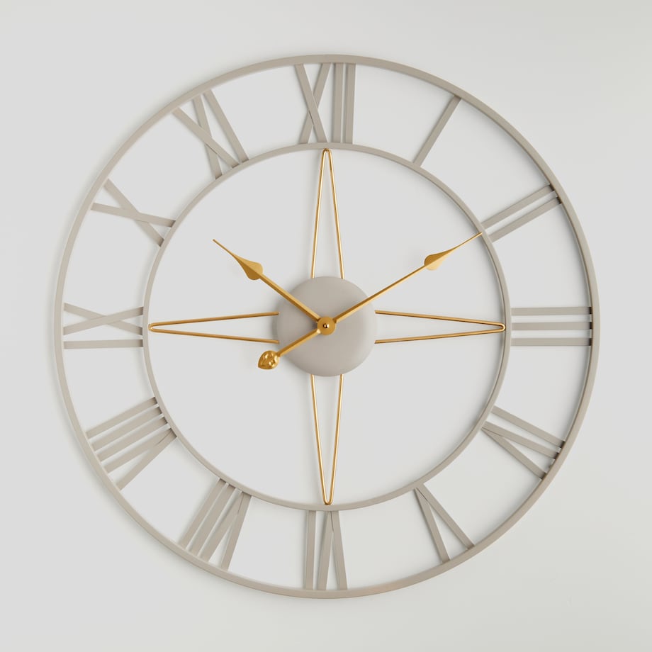 industrialny zegar ścienny industriano ø 70 cm