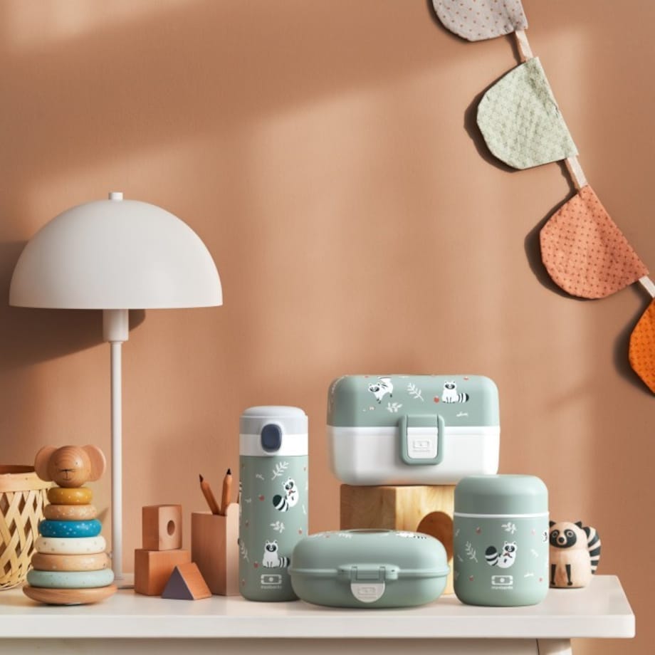 Lunchbox dziecięcy Racoon Tresor, 800 ml, Monbento