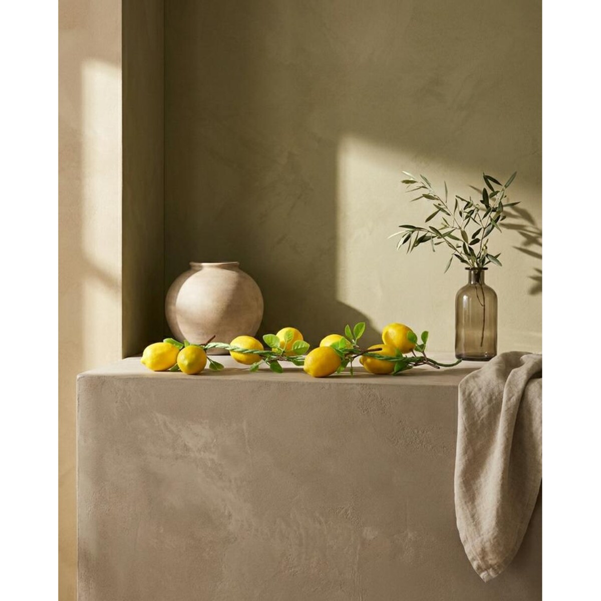 Dekoracja cytryny ozdobne SHP CAPRI żółte