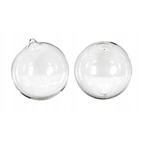 2 szt. DEKORACJA PŁYWAJĄCA kula szklana śr. 7.5cm