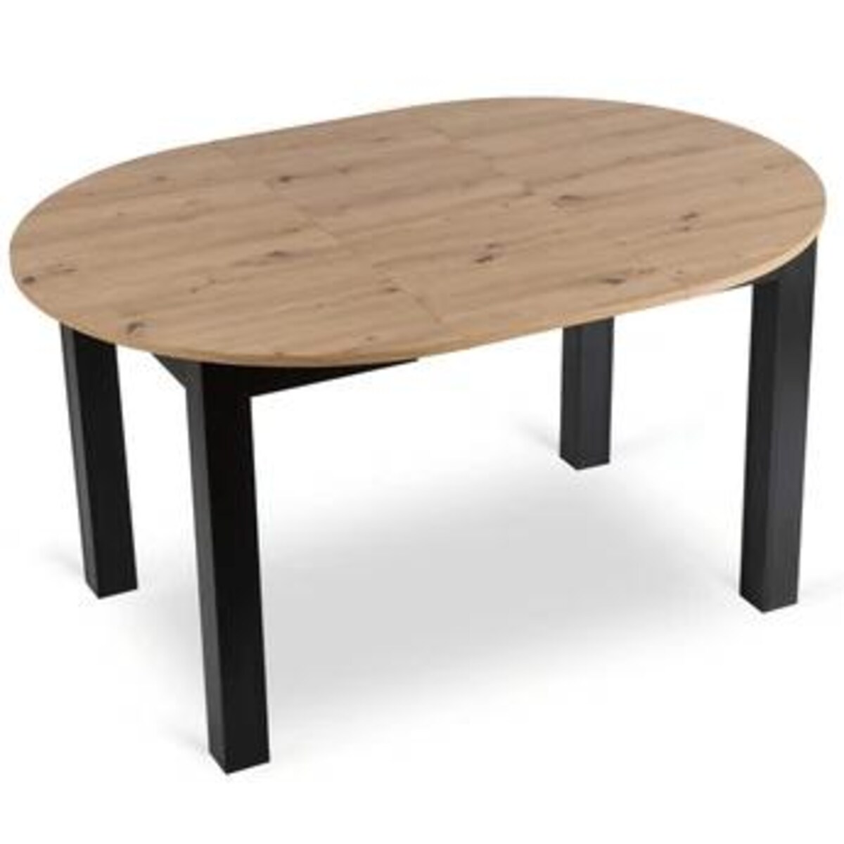 Stół okrągły rozkładany do jadalni dąb artisan 102-142 cm HARRY