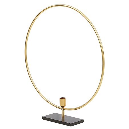 Świecznik SERAM Metal 45 cm Złoty