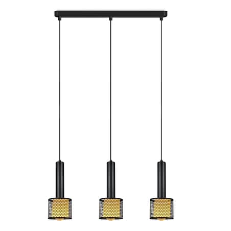Lampa wisząca Light Prestige Amo czarny 3 x E27 1 szt.