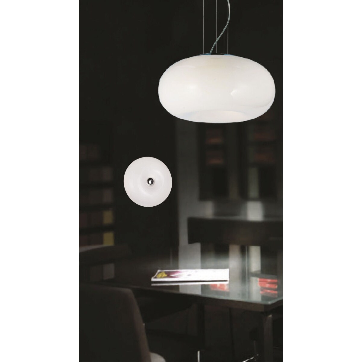 Minimalistyczna lampa ścienna Optima kinkiet do salonu biały
