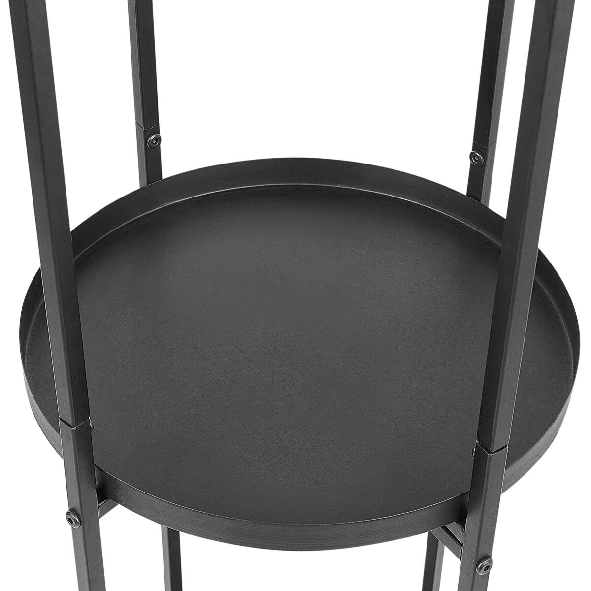 Kwietnik TAMARIX Metal 35 cm Czarny