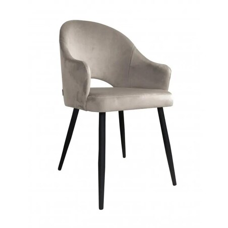 Krzesło JENISEJ VELVET szarobeżowe