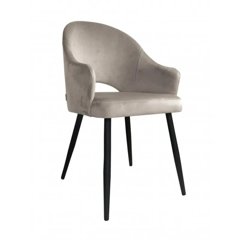 Krzesło JENISEJ VELVET szarobeżowe