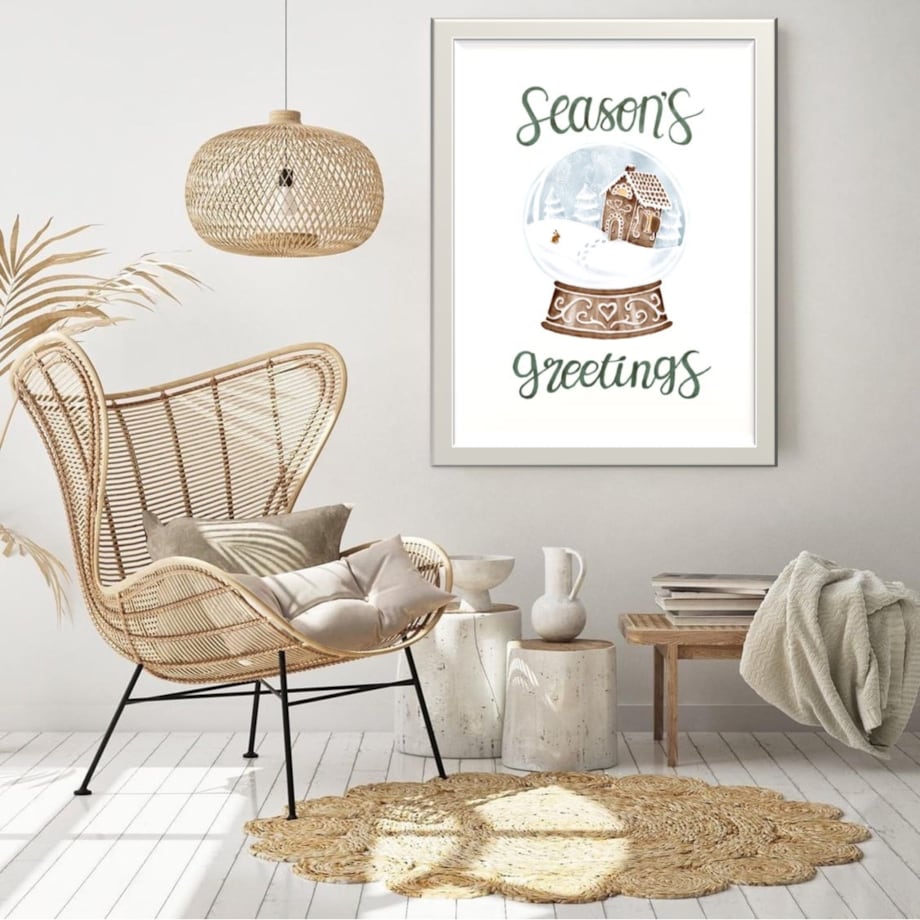 Poster Story, Plakat, Obraz - Kula Śnieżna, wymiary 21 x 30 cm