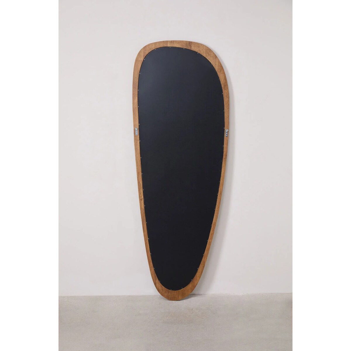 Lustro ścienne z drewna dębowego Arbidel 60 x 165 cm, brązowe