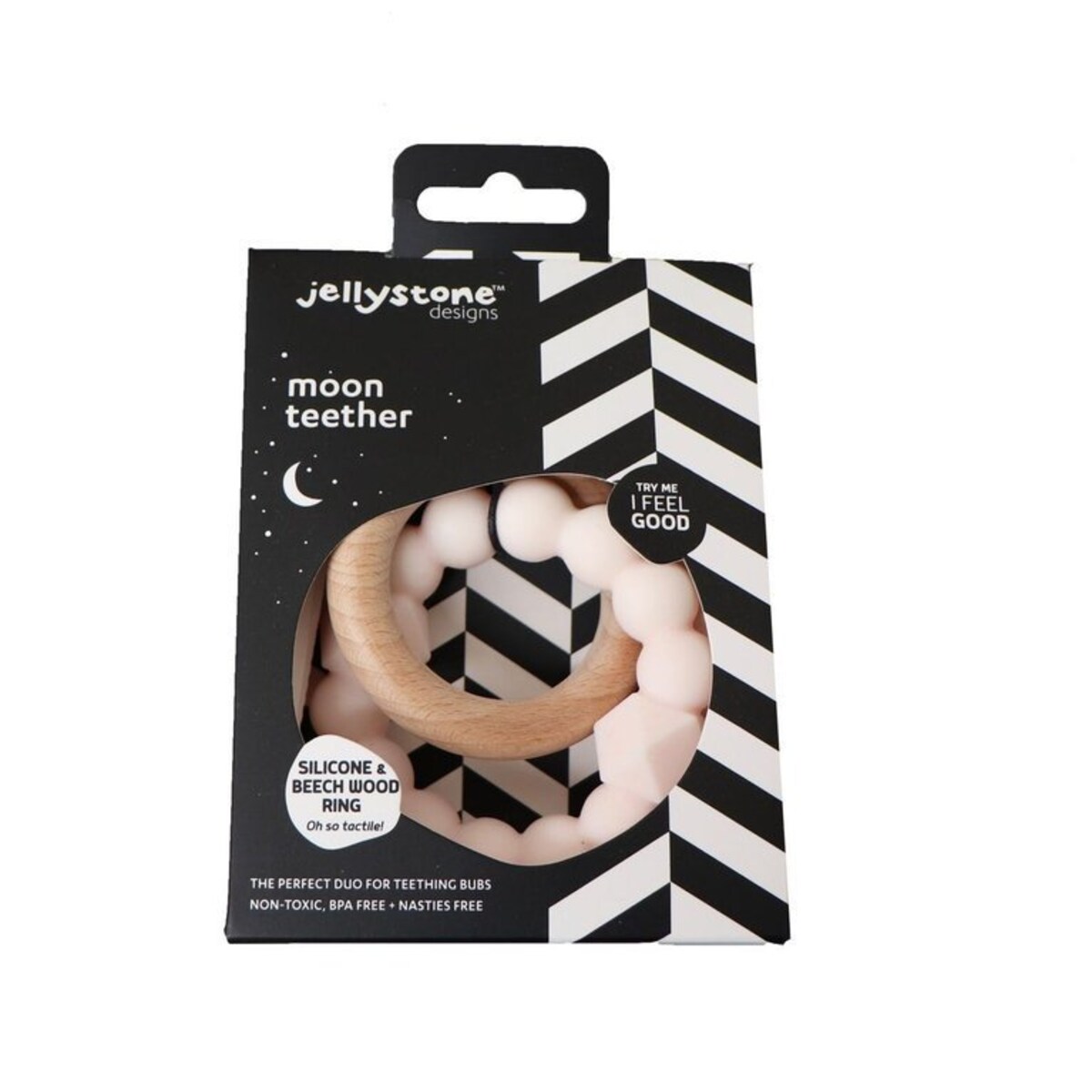 Księżycowy gryzak, jasnoróżowy, Jellystone Design