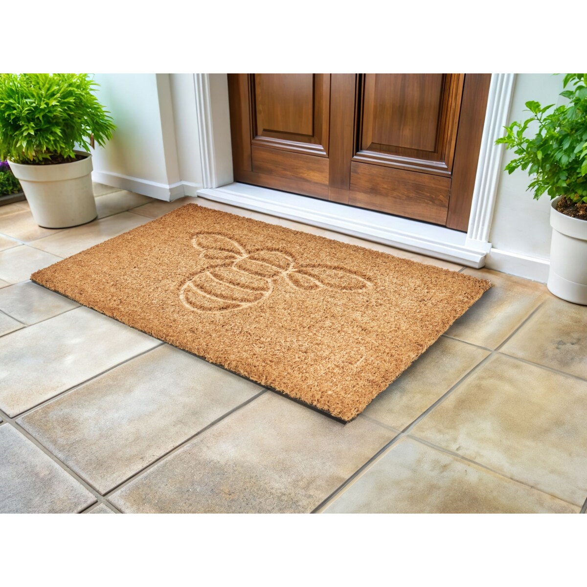 Wycieraczka CAVITE 40 x 60 cm Włókno kokosowe