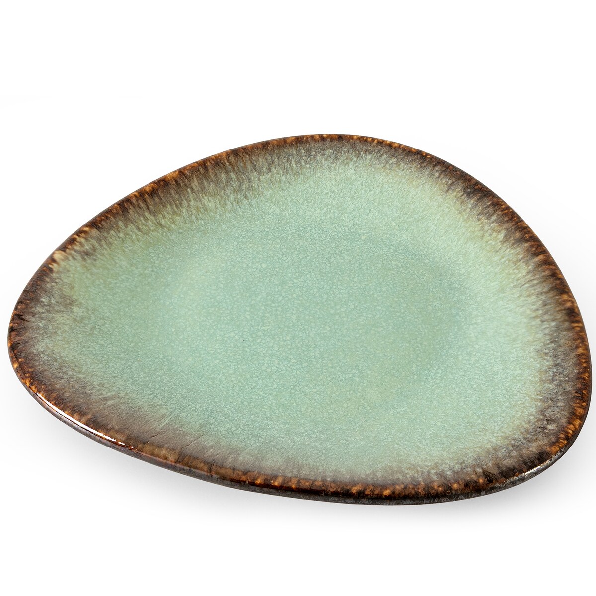 Konsimo PRIMA Talerz śniadaniowy 6 szt., szałwiowy