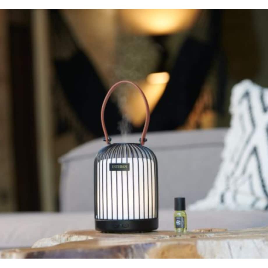 Dyfuzor mgiełki zapachowej Lampion Black Esteban