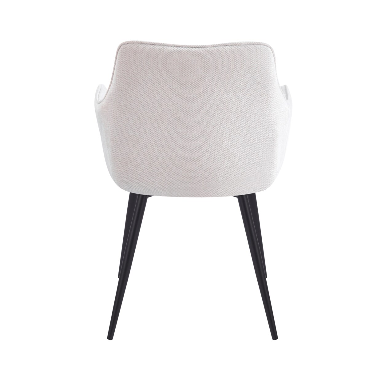 Krzesło beżowe tkanina ADELE II nowoczesne do salonu jadalni