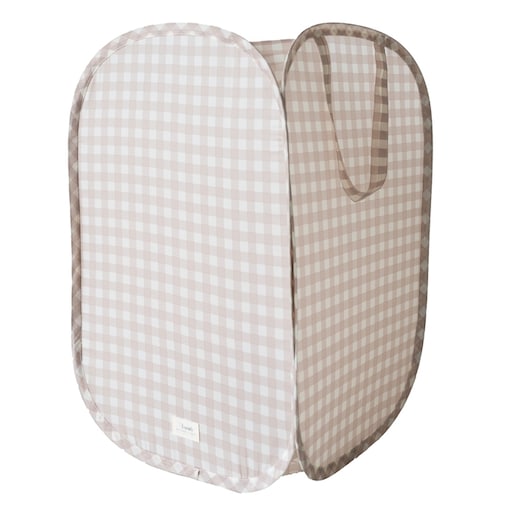 3 Sprouts Kosz Na Pranie i Zabawki Pop-up Gingham Beige