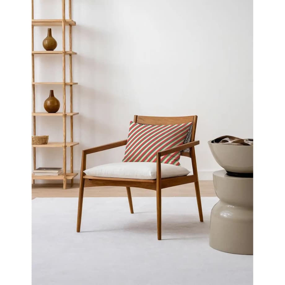 Poduszka świąteczna - Kolorowe pasy 40x60 cm