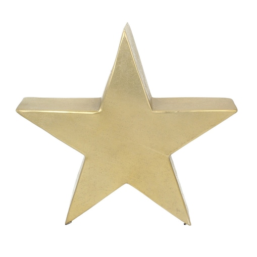 Dekoracja Christmas Star 38cm gold boże narodzenie, święta, świąteczne, złoty, 40 x 8 x 38 cm