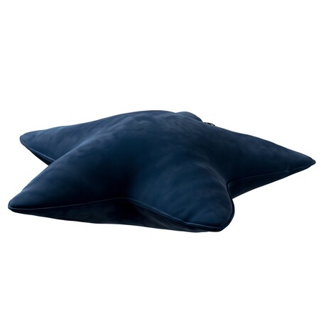 Poduszka Lucky Star, granat, 52x15x52cm, Posh Velvet