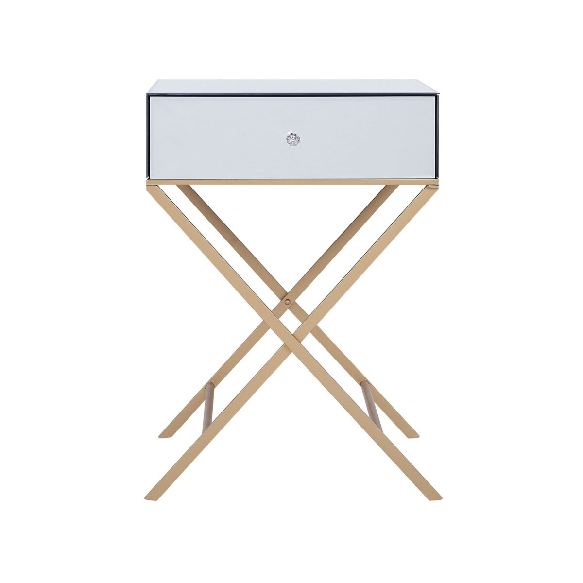 Stolik pomocniczy lustrzany VIVY