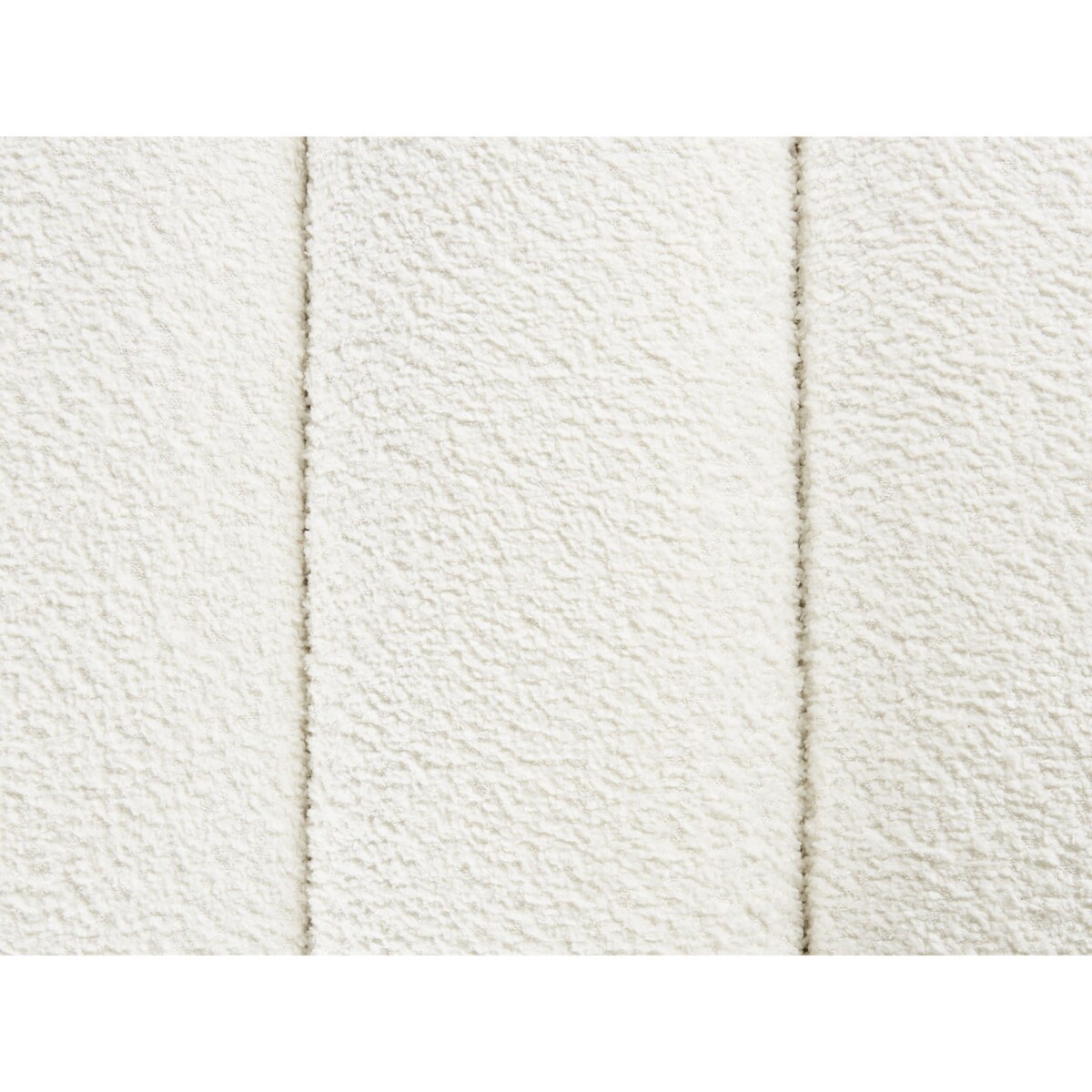 Ławka CAREY Tkanina szenilowa Złamana biel