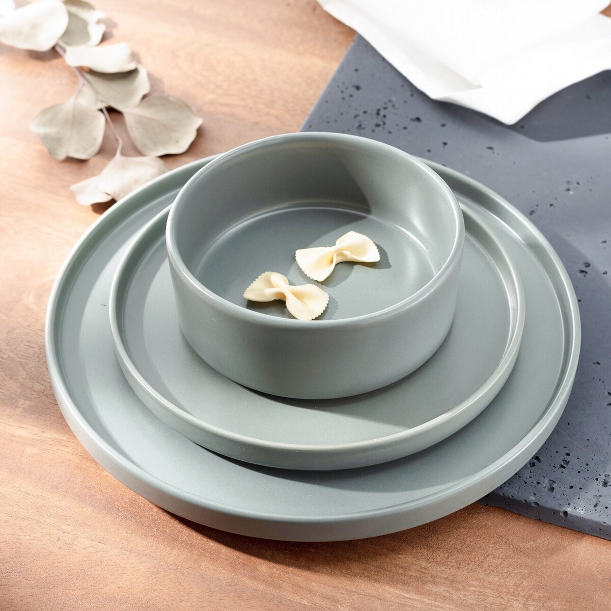 Miseczka Dim Aghat 15cm light grey, 15 x 5 cm