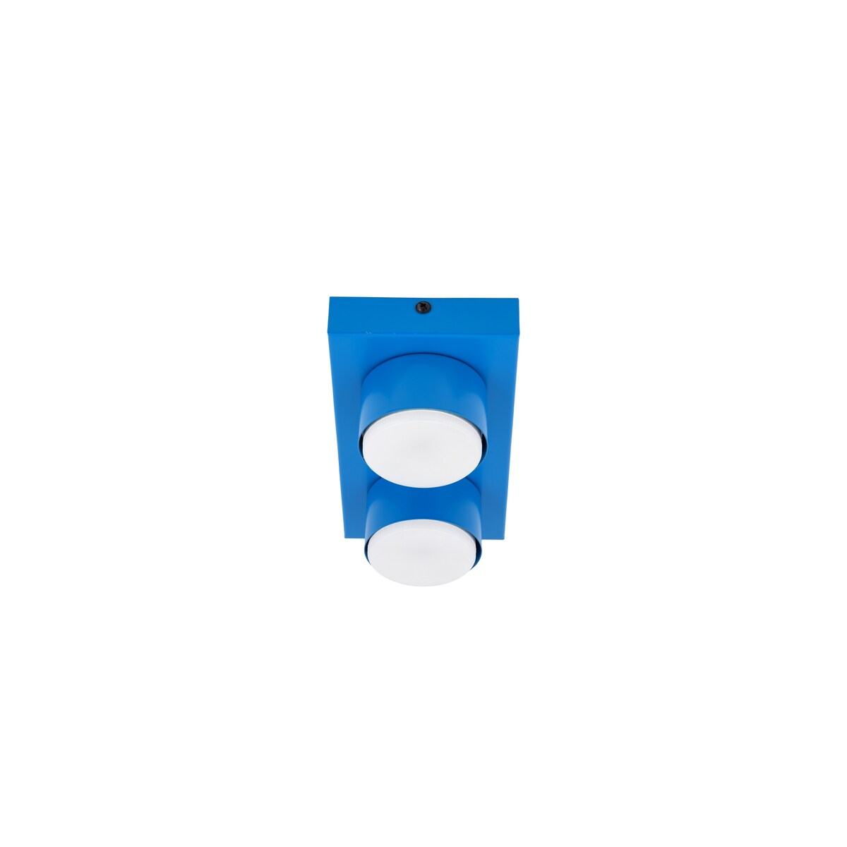 Lampa sufitowa TK Lighting BRIX BLUE 11283 loftowa niebieska 2xGX53 stalowa IP20