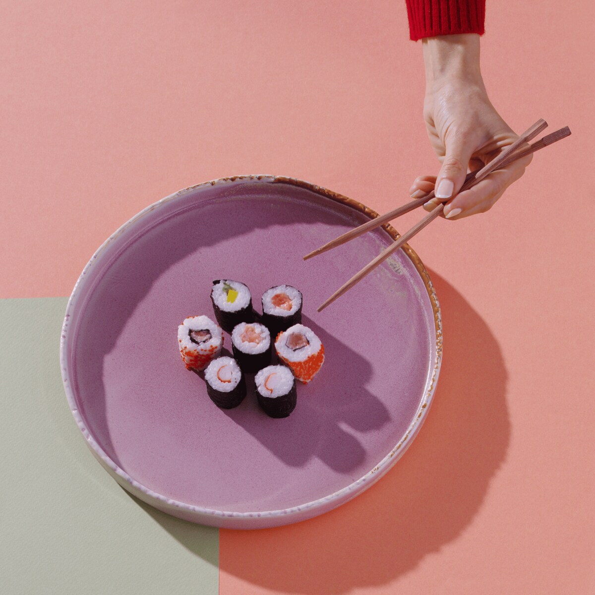 Talerz płytki deserowy Rosa, 210mm