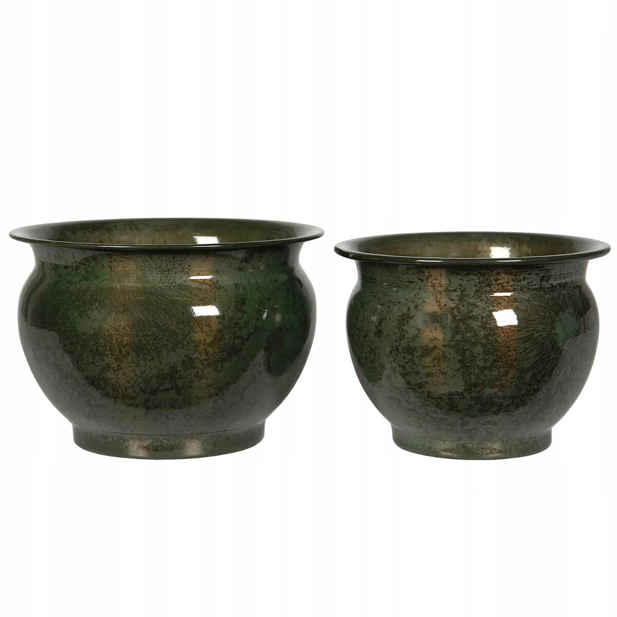 DONICZKA NA BALKON TARAS BONSAI KWIATY PARAPET ZIELONA LOFT 21cm ZESTAW