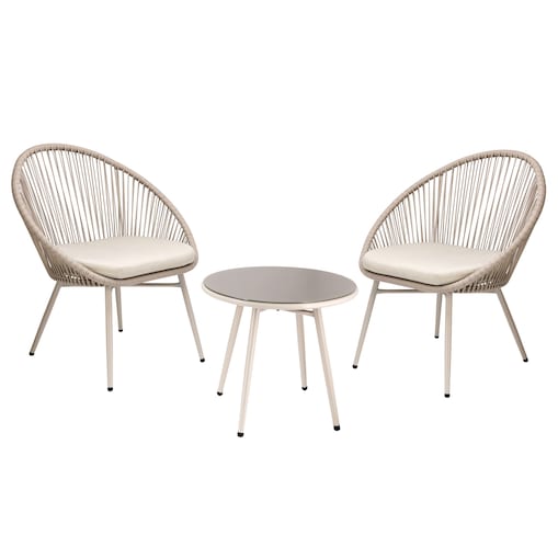 Zestaw mebli ogrodowych JUMI stół krzesła na balkon taras 1 szt.