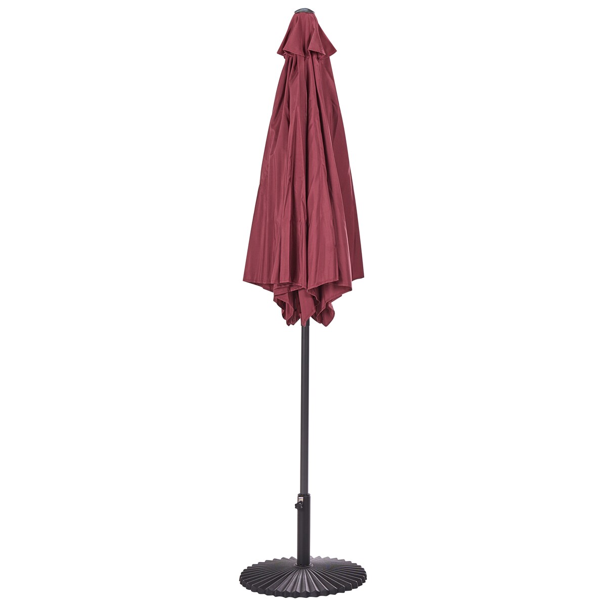 Parasol ogrodowy 266 cm VARESE Burgundowy