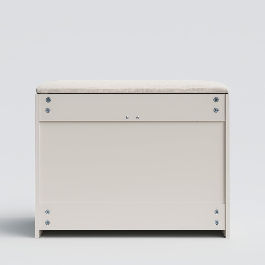 Szafka na buty z siedziskiem i wysuwanymi półkami VAULT, 57 x 30 x 53 cm