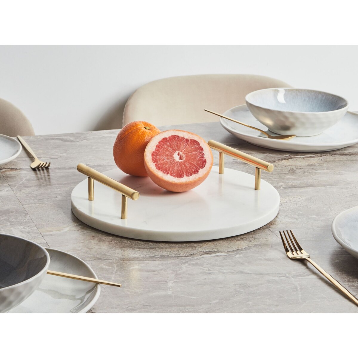 Deska do serwowania VARGOS Kamień Biały