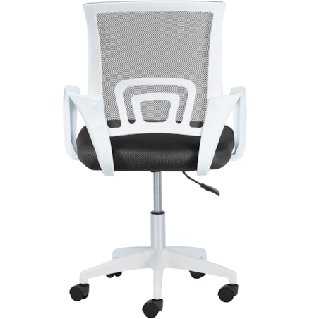 Krzesło biurowe fotel obrotowy regulowany młodzieżowy czarny