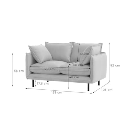 Sofa dwuosobowa Nimbus-Kronos 31