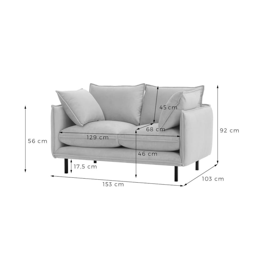 Sofa dwuosobowa Nimbus-Kronos 31