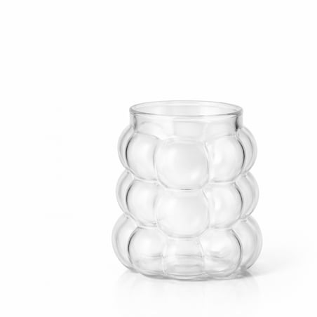 Szklanka 350ml Bubble 1 szt do kawy latte drinków SZK197