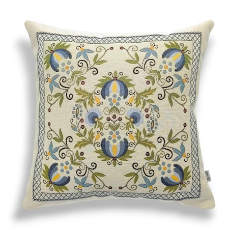 Dwustronna ludowa poduszka gobelinowa 45x45 Legenda