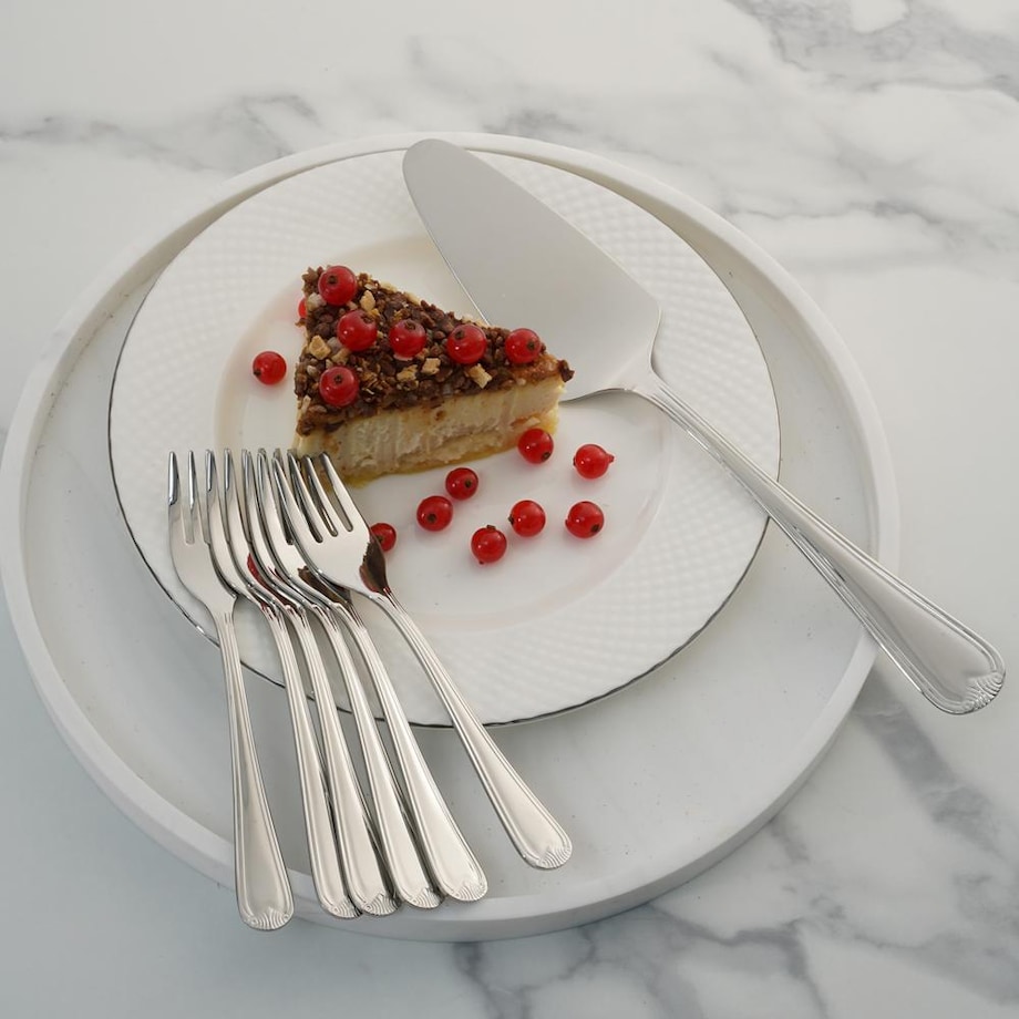 VILLA ITALIA Komplet widelczyków do ciasta 6 sztuk PRETORIA