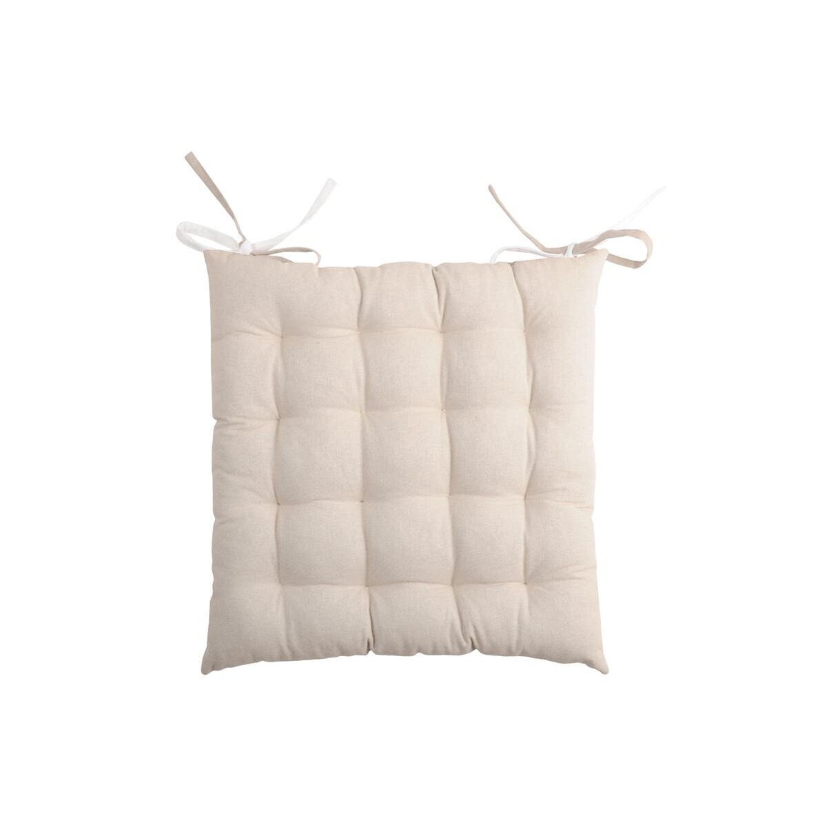 Poduszka na krzesło wiązana DUO, 100% bawełny, 40 x 40 cm