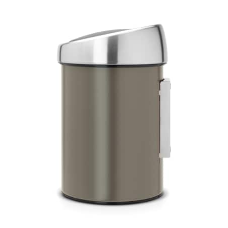 Kosz na śmieci Touch Bin 3l platynowy 364464