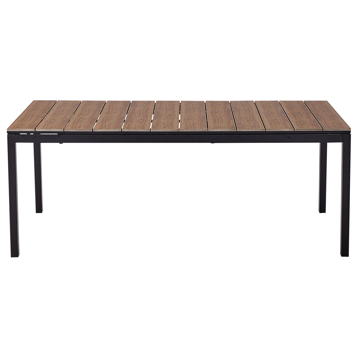 Stół ogrodowy rozkładany TOFANE 198/248 cm 90 cm Brązowy