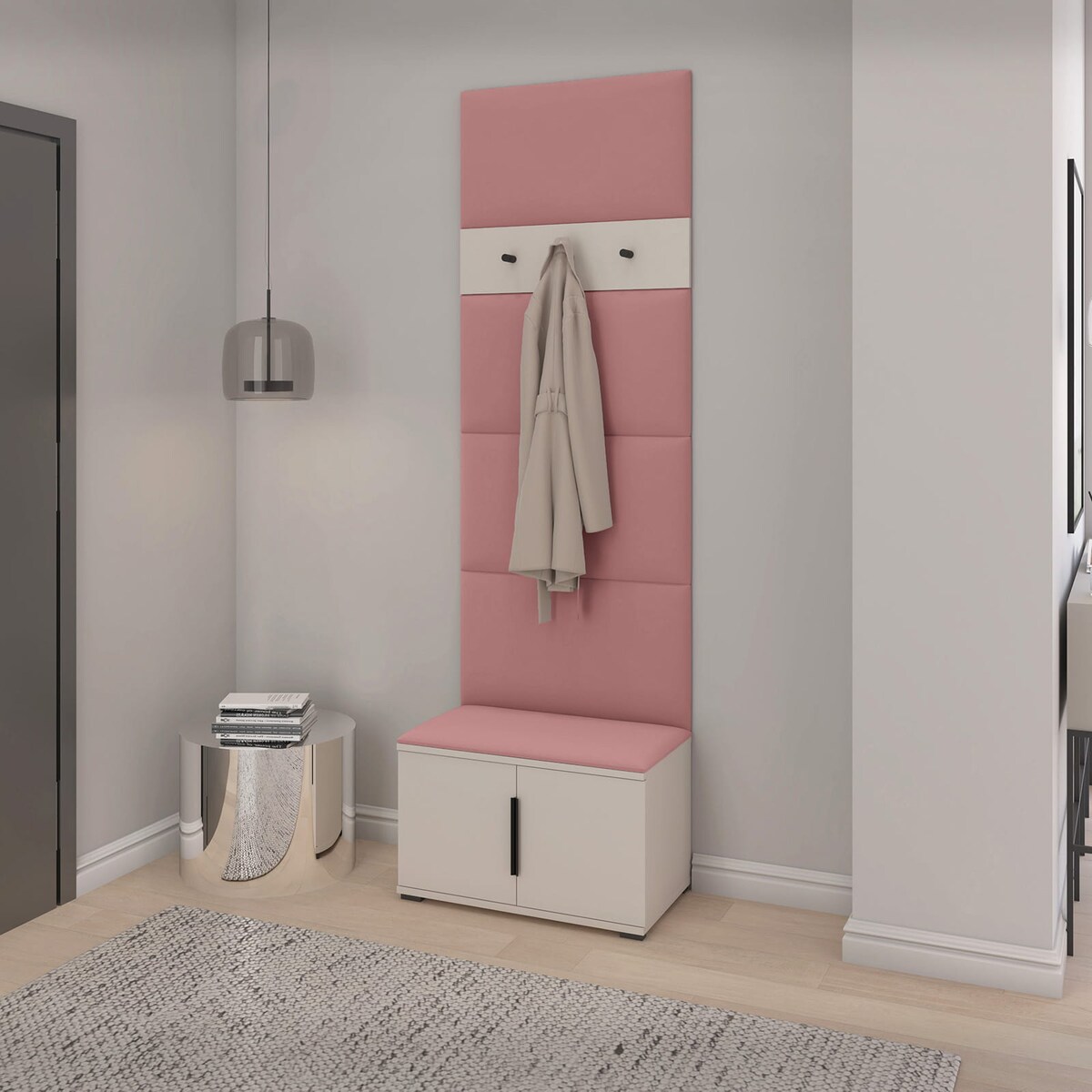 Garderoba Napoli wersja 6 szafka na buty Trinity 23 Cashmere