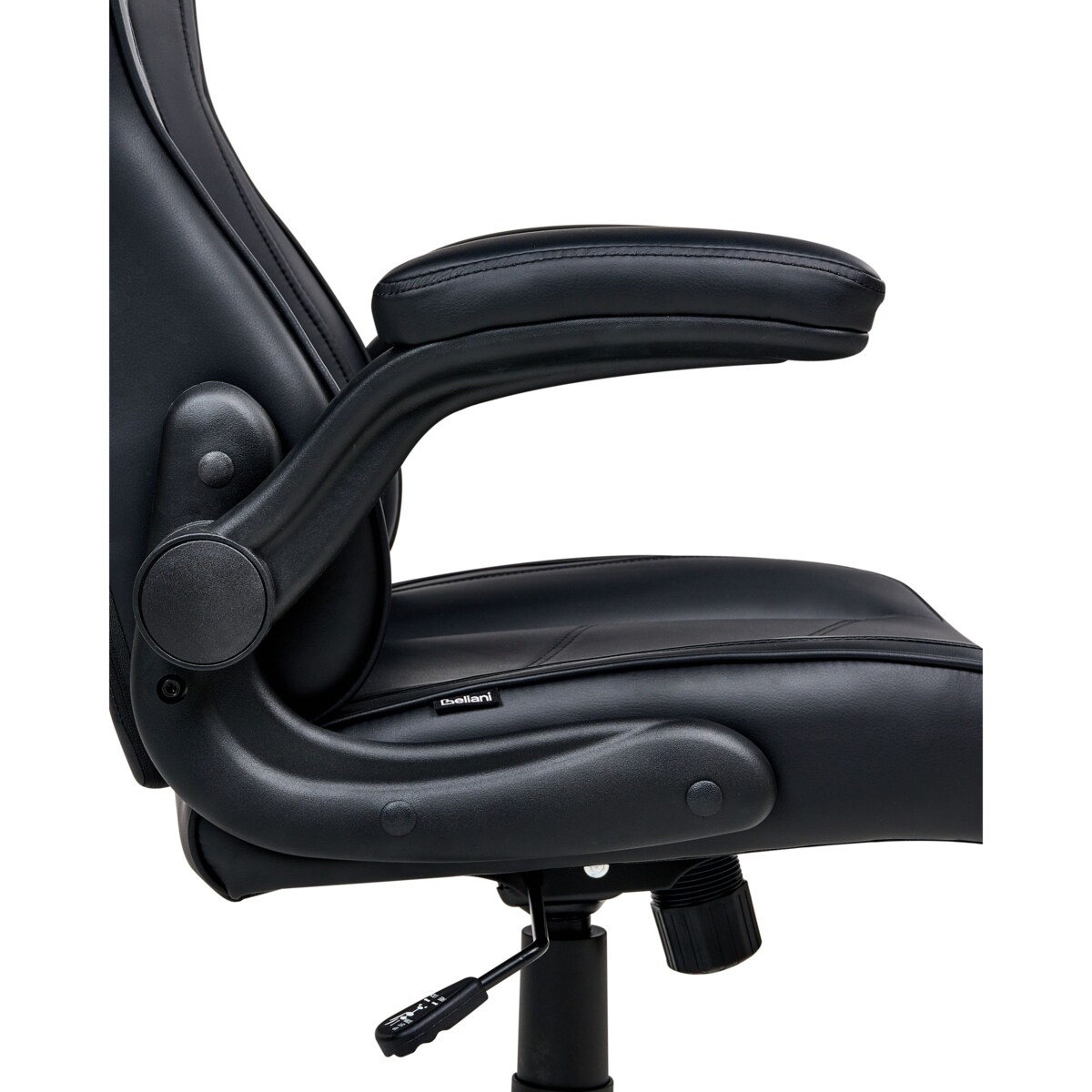 Krzesło biurowe Obrotowy TRIUMPHER Ekoskóra Czarny