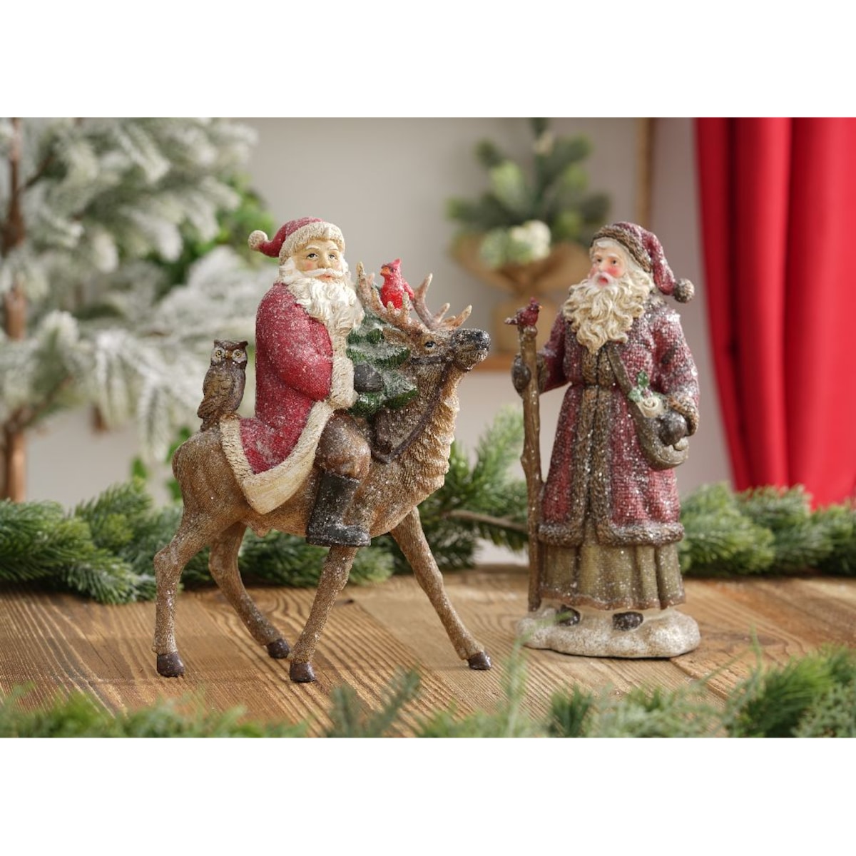 VILLA ITALIA Święty Mikołaj figurka 28 cm GIVRE