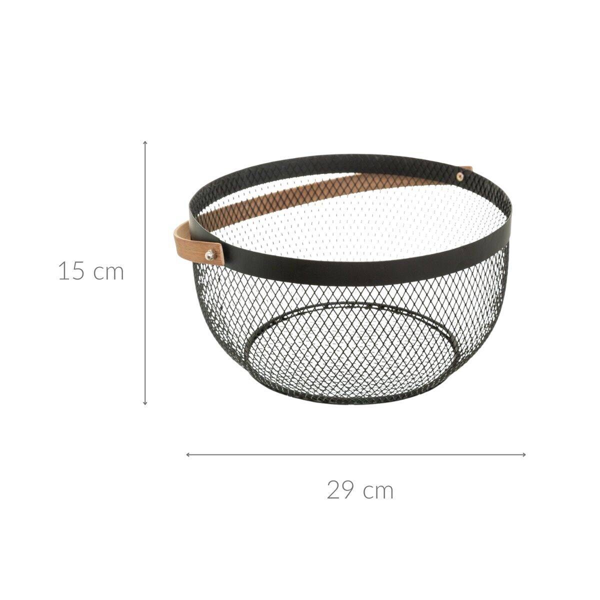 Koszyk na owoce metalowy RETRO, 29 cm
