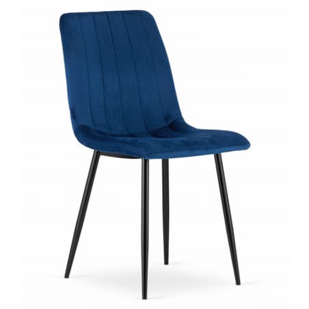 Krzesło Do Jadalni Kuchni Salonu Gabinetu Niebieski
