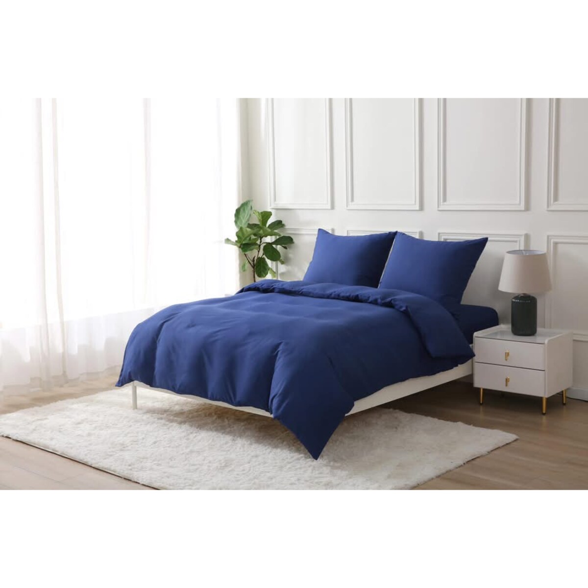 Gładka pościel mikrofibra 200x220 cm