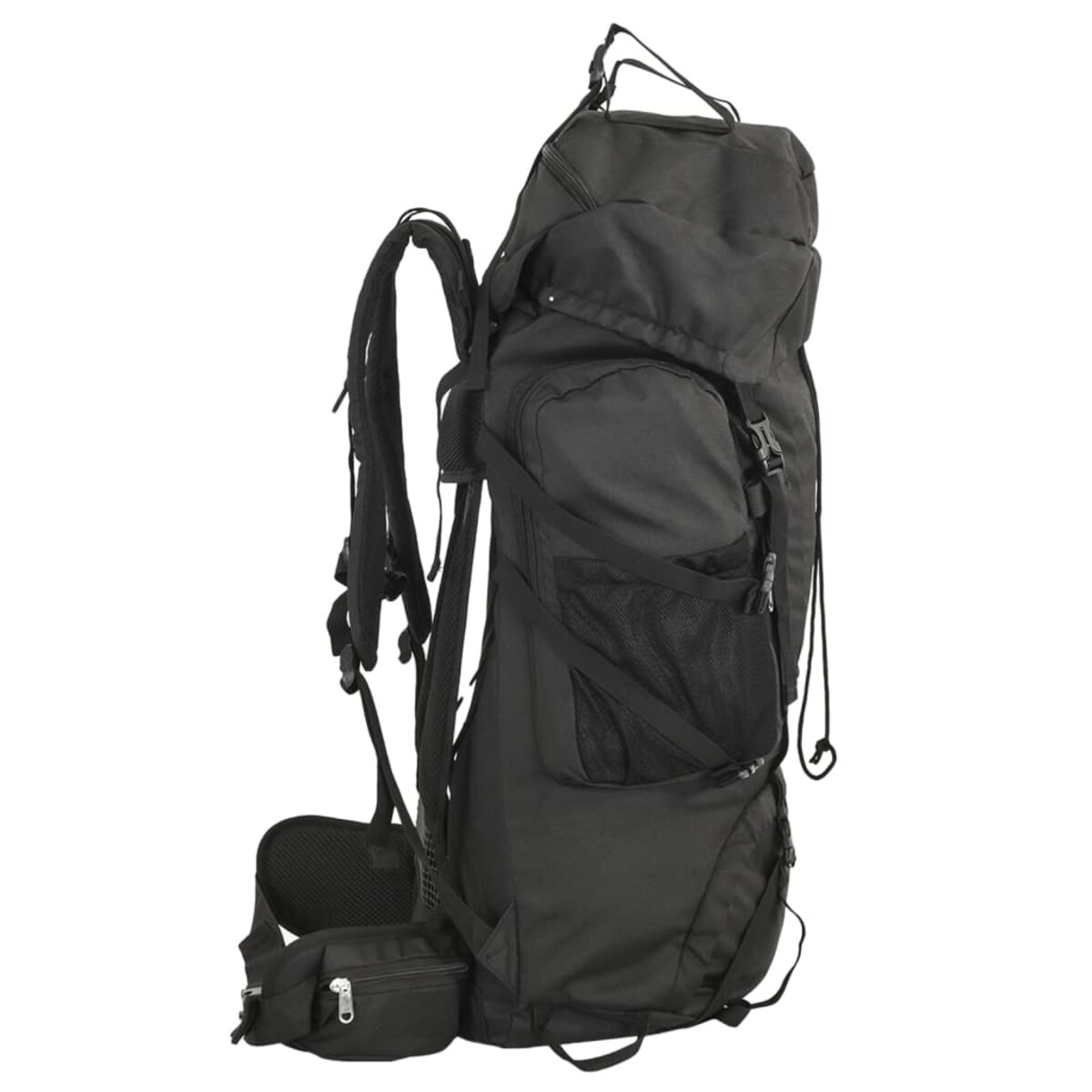 vidaXL Plecak turystyczny, czarny, 80 L, tkanina Oxford